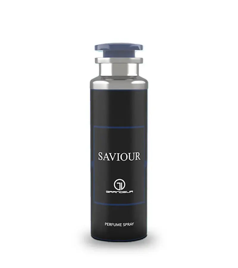 Saviour Wood Deodorant Body Spray 200mL Grandeur Man lather 